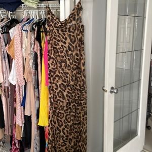 Nasty gal sheer dress size 10